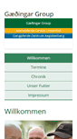 Mobile Screenshot of gaedingar-group.de